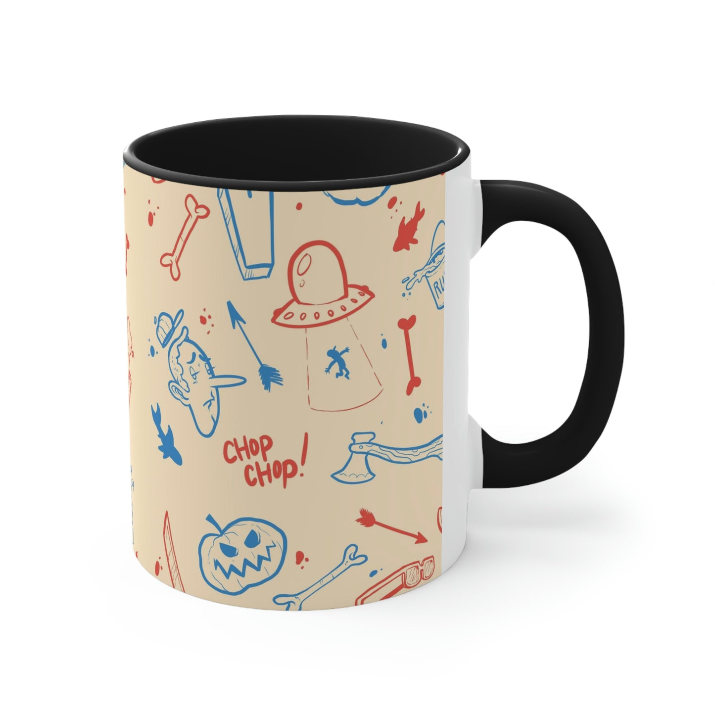 Chop Coffee Mug, 11oz